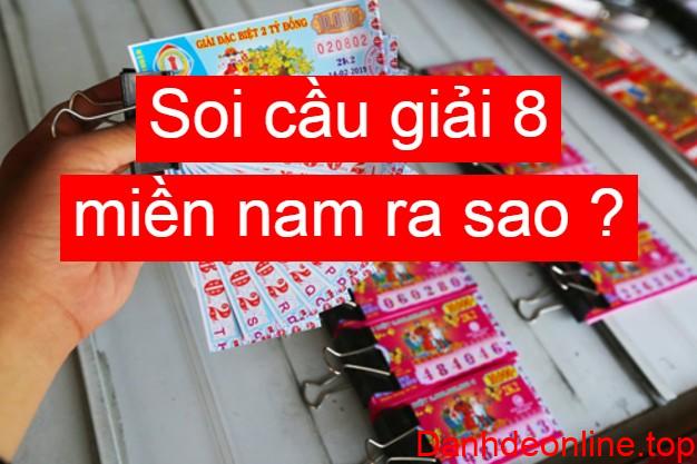 soi cầu giải 8 miền nam ra sao