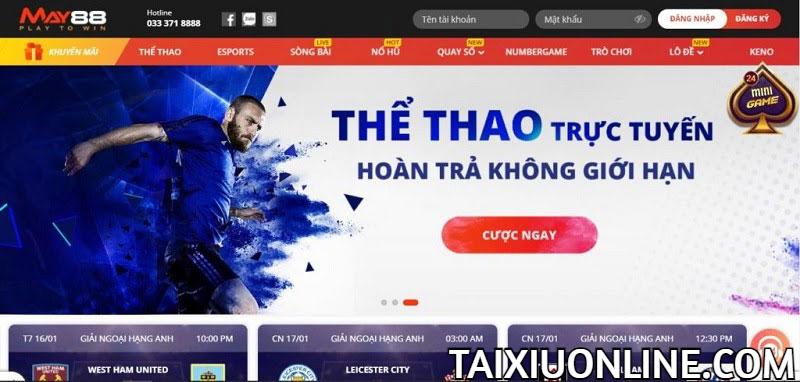 Cá cược thể thao cùng May88