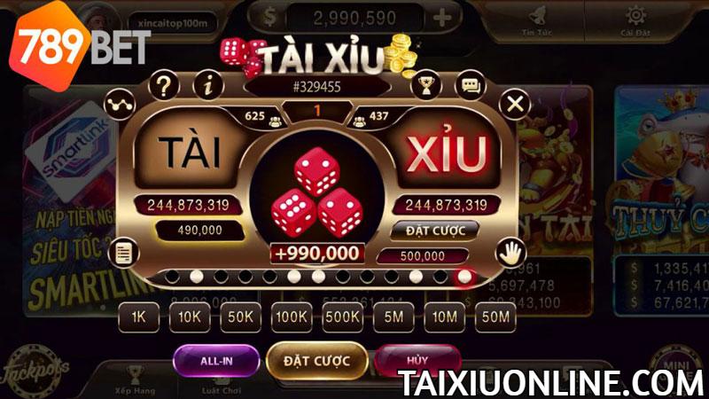 Tài xỉu online tại 789bet