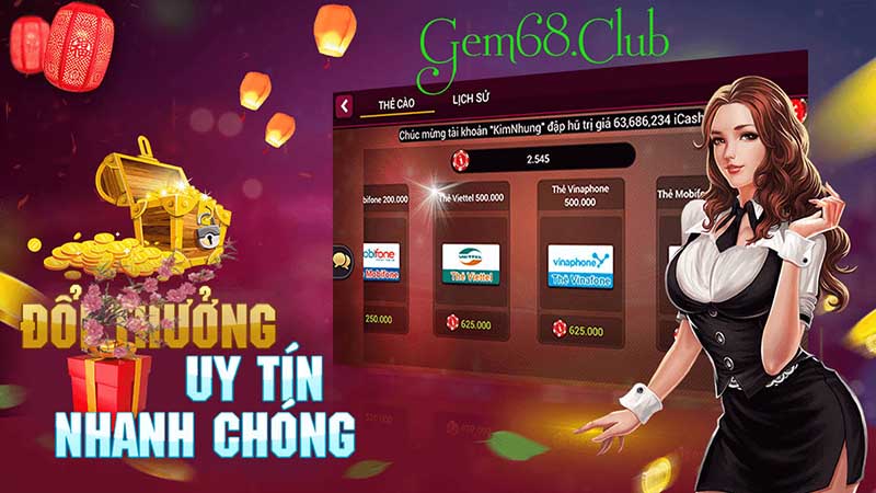 Giao dịch an toàn ở Gem68