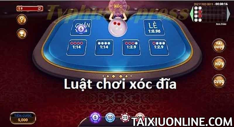 Luật chơi xóc đĩa