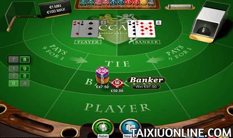 Tham gia đặt cược Baccarat