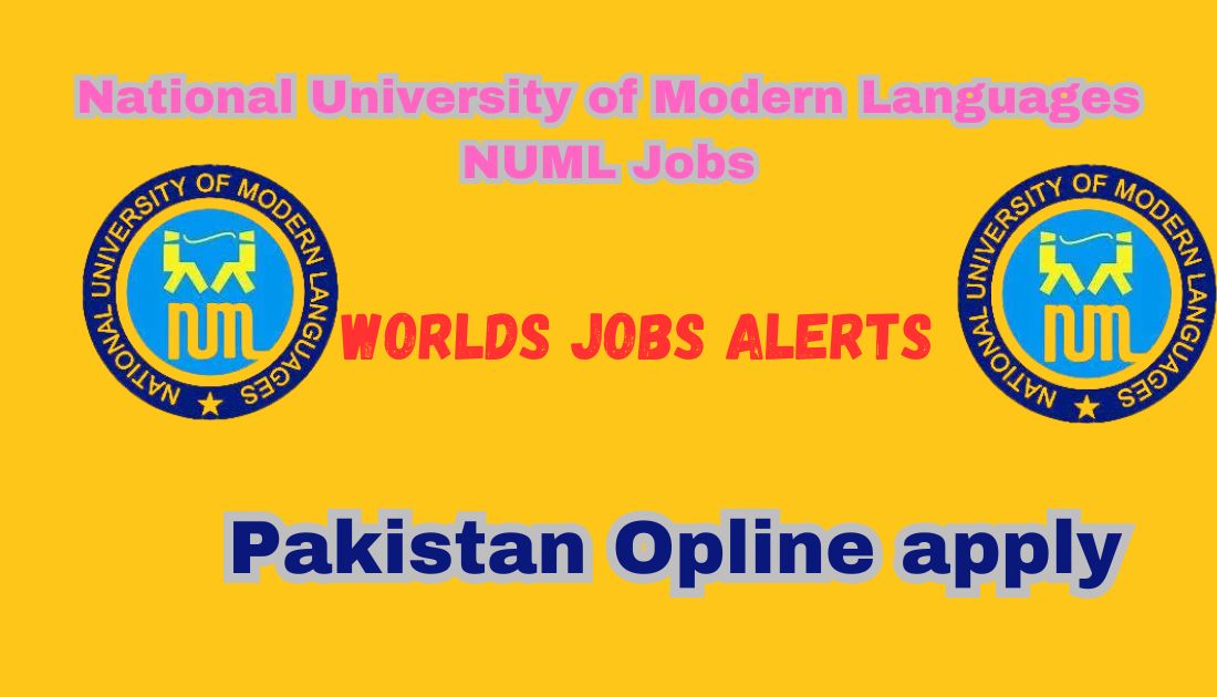 National University of Modern Languages NUML Jobs