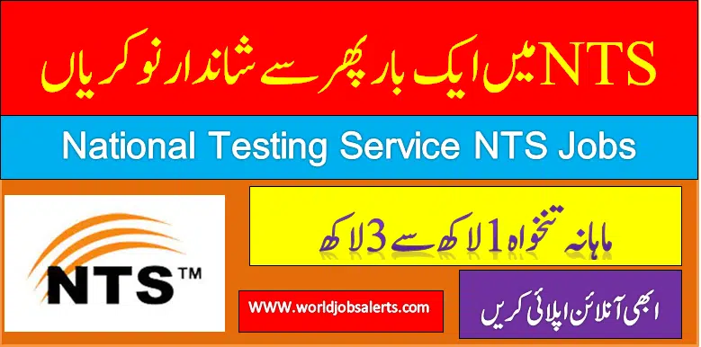 National Testing Service NTS Jobs