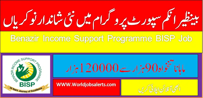 Benazir Income Support Programme BISP Job 2024