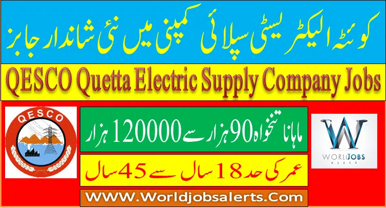 QESCO Quetta Electric Supply Company Jobs 2024 Online Apply